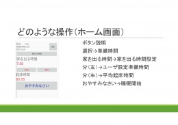 起床時間推奨アプリ